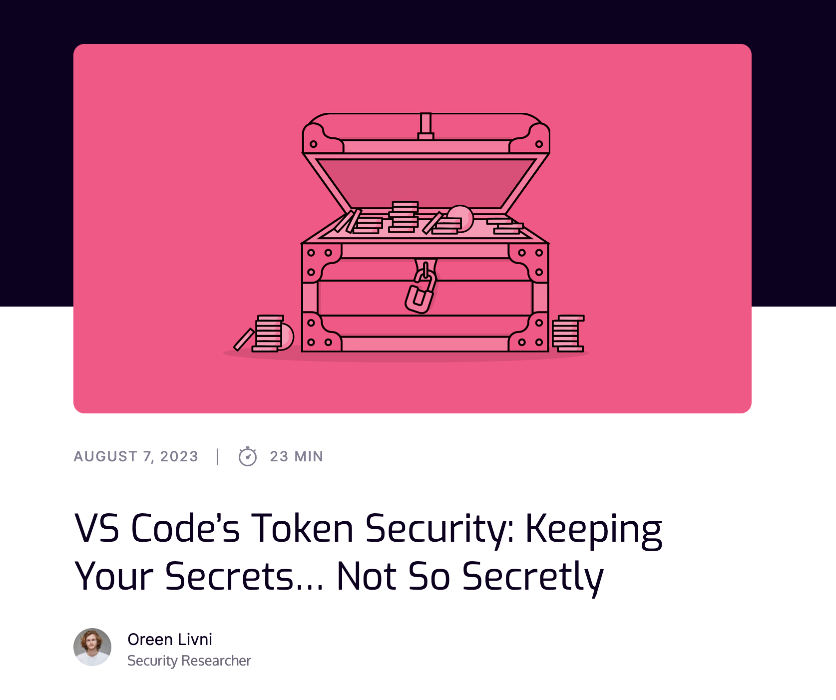 Cycode Secret Token Research